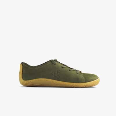 Vivobarefoot Kids' Addis School Shoes Green | Vivobarefoot LDQ794365